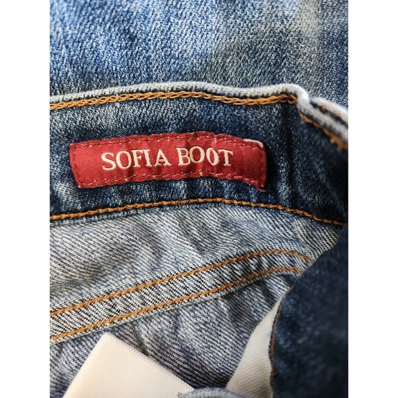 Lucky Brand Women's Sofia Boot Dark Wash 8/29 - Picture 5 of 9